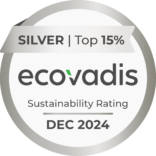 Illusration of the news: VMI obtient le label EcoVadis Silver avec un score de 94% et se rapproche de l’obtention du label EcoVadis Gold.