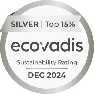 Illusration of the news: With a 94% score, VMI obtains the EcoVadis Silver label and draws closer to the EcoVadis Gold label.